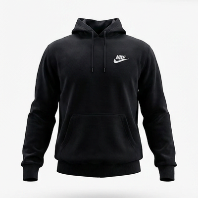 Nike M черно худи